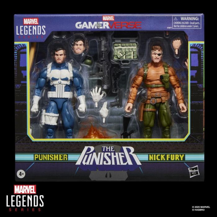 Blister 2 figuras Punisher & Nick Fury The Punisher Gamerverse Marvel Legends Series 15cm 8 Blister 2 figuras Punisher & Nick Fury The Punisher Gamerverse Marvel Legends Series 15cm 8