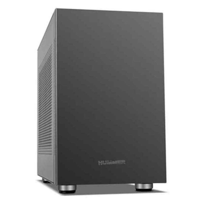 NOX Hummer Vault Micro Torre Negro para PC | Chasis compacto con USB 3.0, compatible Micro-ATX/Mini-ITX, refrigeración líquida