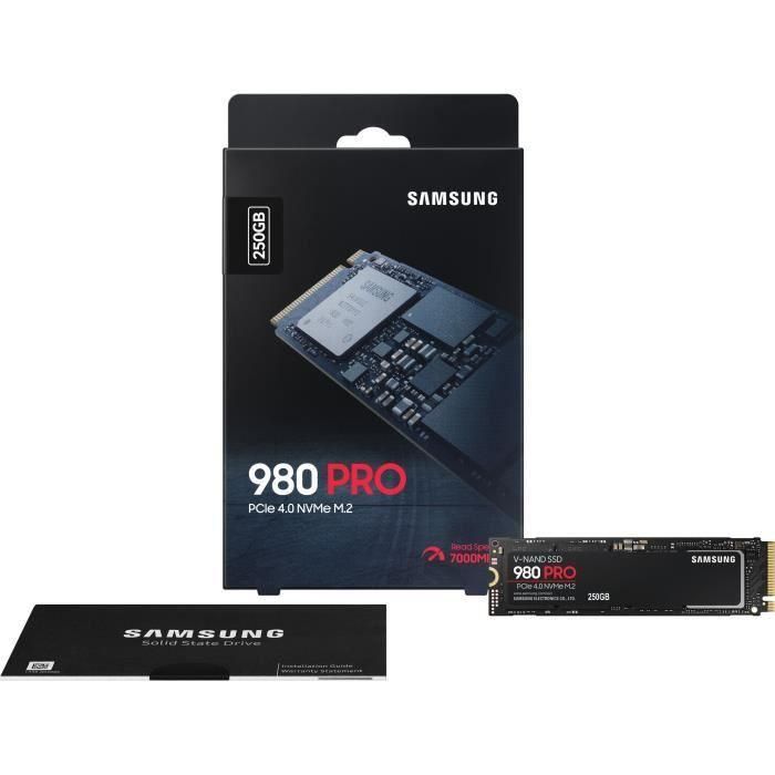 SAMSUNG - SSD interno - 980 PRO - 500GB - M.2 NVMe (MZ-V8P500BW) 2 SAMSUNG - SSD interno - 980 PRO - 500GB - M.2 NVMe (MZ-V8P500BW) 2