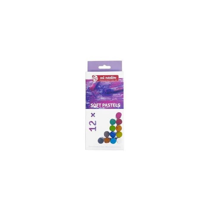 Ceras Pastel Talens Art Creation Suaves Barras Redondas Solubles En Agua Caja De 12