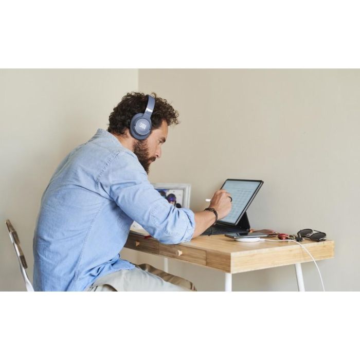 JBL Tune 760NC Auriculares Inalámbricos Bluetooth 5.0 con Cancelación de Ruido Activa, Micrófono, Sonido Pure Bass y 35h Batería, Negros 11