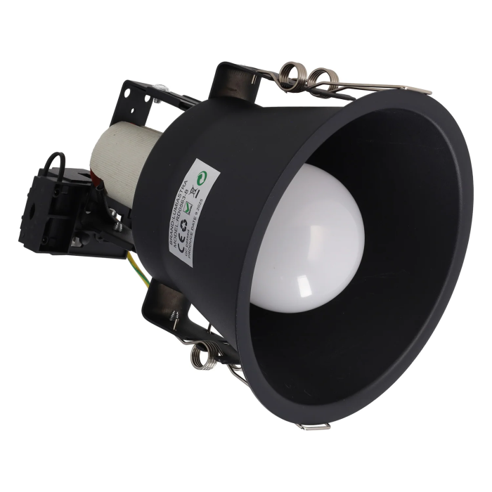 Downlight Casquillo E27 - Acabado Negro