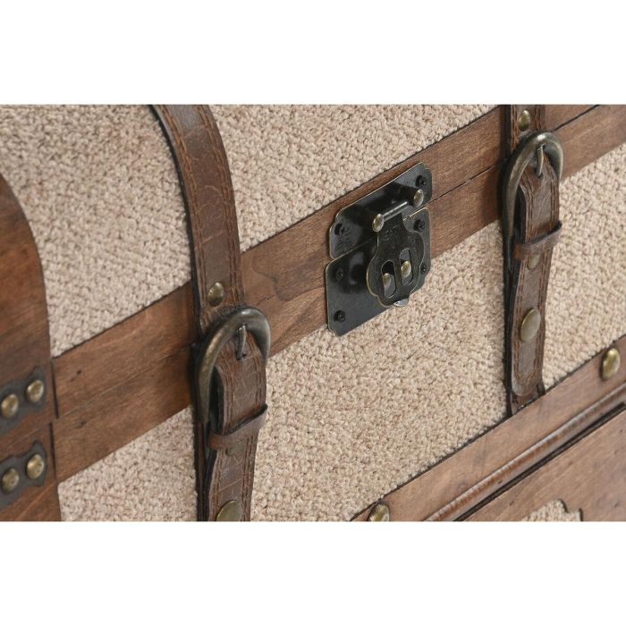 Cajonera Alpino DKD Home Decor Marron Beige 35 x 71.5 x 45 cm 6