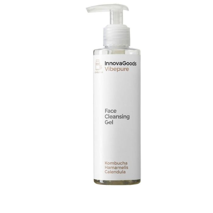 Gel Limpiador Facial Kombucha Vibepure InnovaGoods 200 ml 3 Gel Limpiador Facial Kombucha Vibepure InnovaGoods 200 ml 3