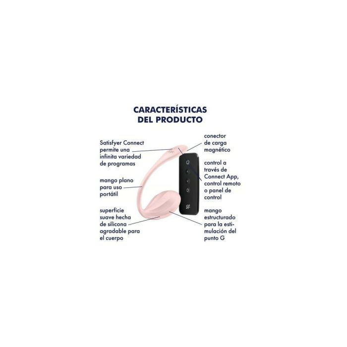 Bala Vibradora Satisfyer Rosa 2 Bala Vibradora Satisfyer Rosa 2