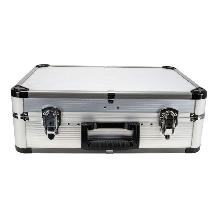 Scheppach TB150 Maletín de Herramientas Metálico 101 Piezas Cromo Vanadio para Bricolaje y Reparaciones del Hogar 1 Scheppach TB150 Maletín de Herramientas Metálico 101 Piezas Cromo Vanadio para Bricolaje y Reparaciones del Hogar 1