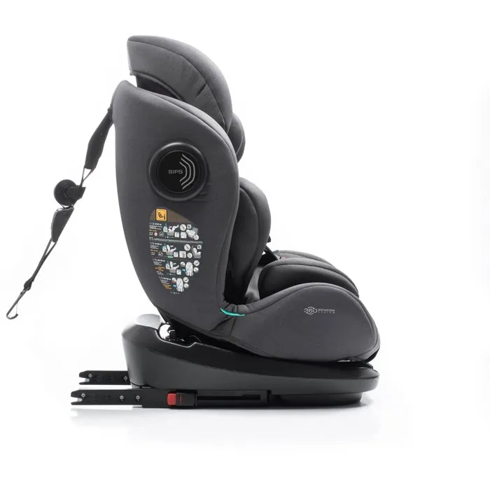 Babyauto Silla de Coche Torna BAB8435593703212 Grupo 0/1/2/3 i-Size 40-150 cm Giratoria 360° Multietapa Gris 2