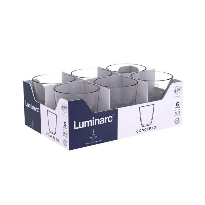 Vaso Luminarc Concepto Bulle Transparente Vidrio 310 ml (24 Unidades) 3