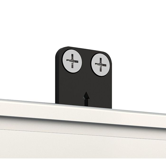 B-Tech Soporte de Montaje en Riel System X - Placa de 5 mm, Negro