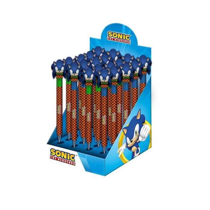 Karactermania Expositor M con 24 Bolígrafos Sonic Mix, Modelos Surtidos, 21,5 x 13,7 x 18 cm 1 Karactermania Expositor M con 24 Bolígrafos Sonic Mix, Modelos Surtidos, 21,5 x 13,7 x 18 cm 1