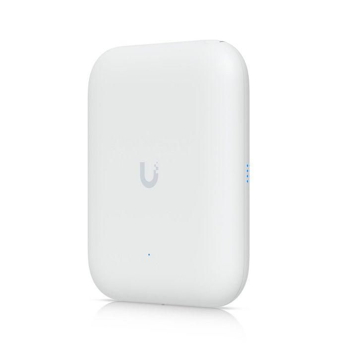 Ubiquiti WiFi 7, 4 Spatial Streams, Puerto 2.5 GbE RJ45, PoE+, IPX6, Carcasa Policarbonato y Aleación Aluminio Blanco 2