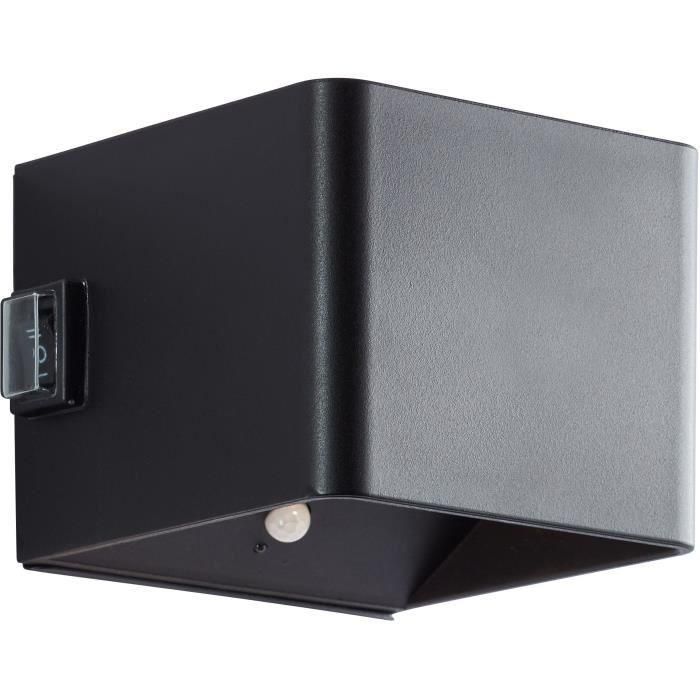 Aplique magnético de exterior - ISEO - BRILLIANT - Recargable - Negro - LED - Sensor - 4W - 300lm - 3000K - USB 2