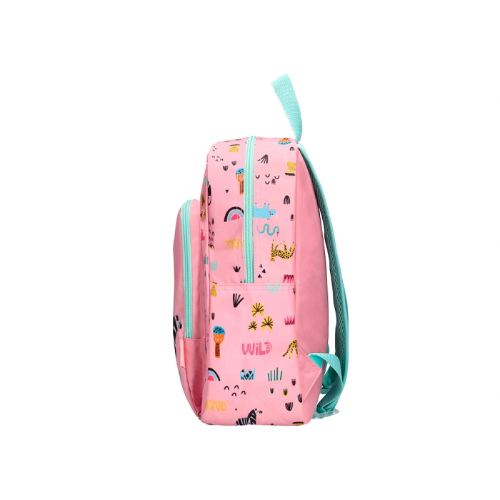 Liderpapel Mochila Escolar Infantil Safari Rosa Cebra 330x110x250 4 Liderpapel Mochila Escolar Infantil Safari Rosa Cebra 330x110x250 4