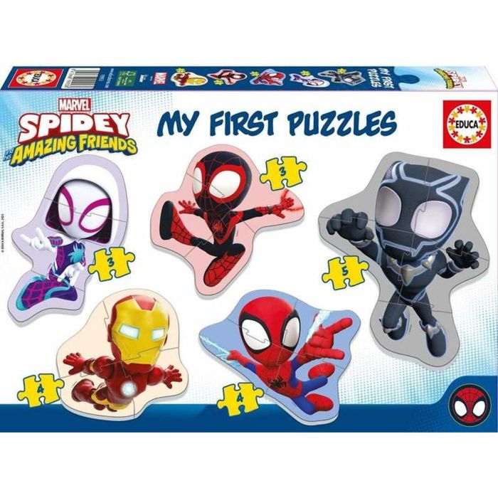 Mi primer puzzles spidey & his amazing friends Mi primer puzzles spidey & his amazing friends