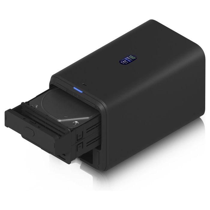 Ubiquiti UNAS-2-B NAS para Escritorio, 2 Bahías, Procesador Cortex-A57 1.7GHz, 4GB RAM, Ethernet Gigabit, RAID 1, Negro 8