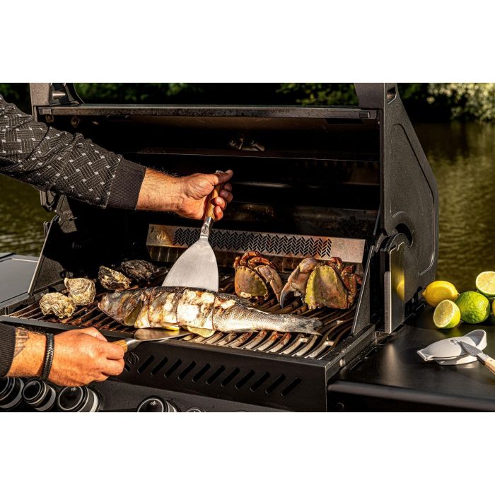 Plancha espátula - FORJADA - CHURRASCO - Acero inoxidable S - 34,5 x 16,5 x 4,55 cm 0 Plancha espátula - FORJADA - CHURRASCO - Acero inoxidable S - 34,5 x 16,5 x 4,55 cm 0