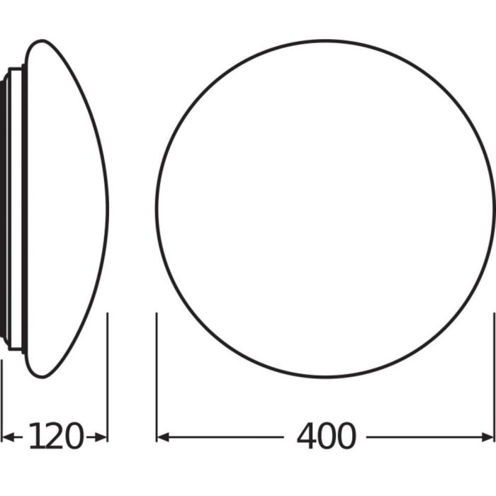 [LVE-4058075618046] Aplique LED Ledvance 24W 1920Lm 4000K 120º IP44 2