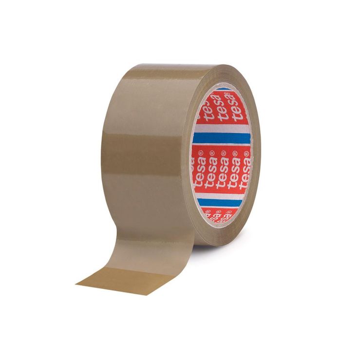 Tesa 4089 Cinta de embalaje de polipropileno, adhesivo caucho natural, 132m x 50mm marrón, Ref. 04089-00106-06 Tesa 4089 Cinta de embalaje de polipropileno, adhesivo caucho natural, 132m x 50mm marrón, Ref. 04089-00106-06