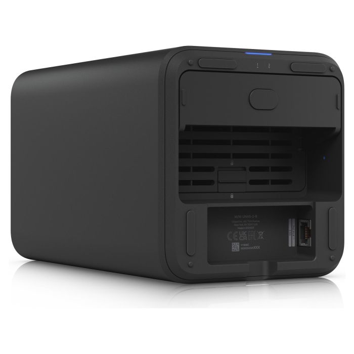 Ubiquiti UNAS-2-B NAS para Escritorio, 2 Bahías, Procesador Cortex-A57 1.7GHz, 4GB RAM, Ethernet Gigabit, RAID 1, Negro 6
