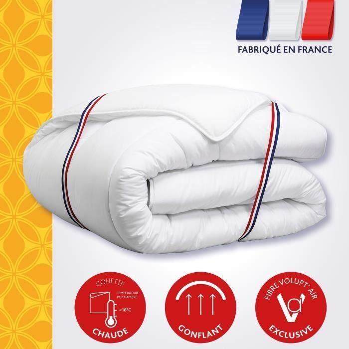 Dodo VVET Edredón Templado Vancouver Ultra Envelope Fibra Hueca Siliconada 300 g/m² Poliéster 240x260 cm Blanco 2 Personas 1