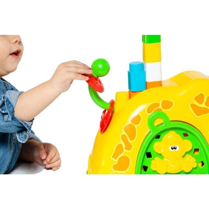 Molto Jirafa de Actividades 51 cm con 15 Bloques para Niños a Partir de 1 Año 5