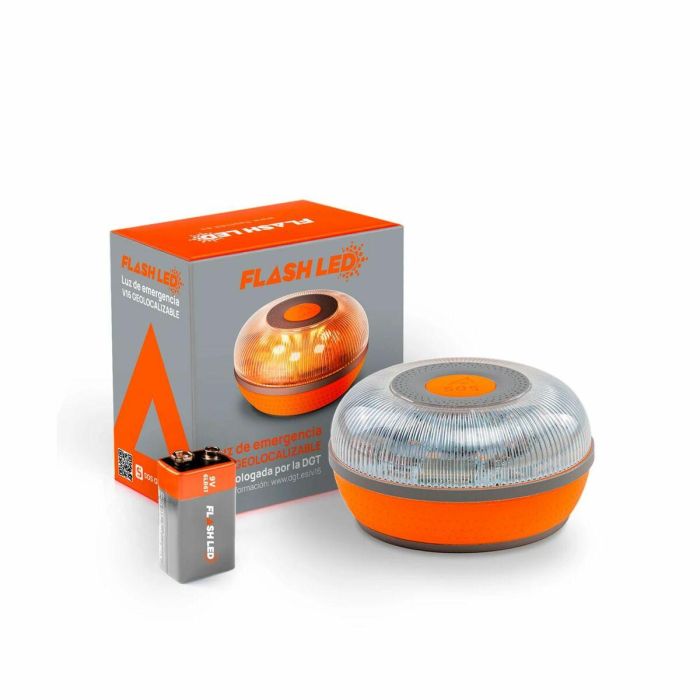 Dispositivo de Señalización de Emergencia Flash Led SOS V16 DGT GPS 10 Dispositivo de Señalización de Emergencia Flash Led SOS V16 DGT GPS 10