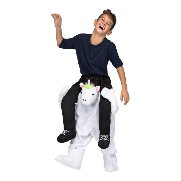 Disfraz intantil unicornio a hombros talla 10-12 años (pantalones con personaje) 2 Disfraz intantil unicornio a hombros talla 10-12 años (pantalones con personaje) 2