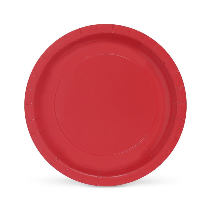 Set de 10 platos de cartón Burdeos soja 20 cm Algon (36 Cajas) 2 Set de 10 platos de cartón Burdeos soja 20 cm Algon (36 Cajas) 2