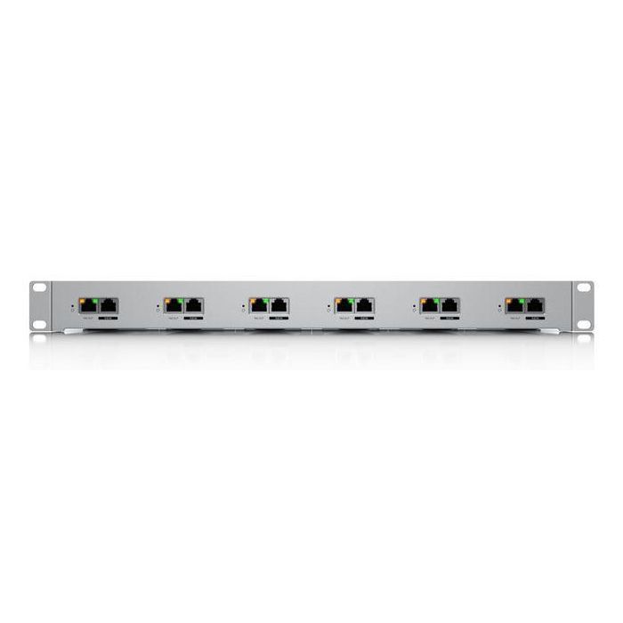 Ubiquiti AI Port Rack Mount, 1U, SGCC steel, polycarbonate, for 6x AI Ports Ubiquiti AI Port Rack Mount, 1U, SGCC steel, polycarbonate, for 6x AI Ports