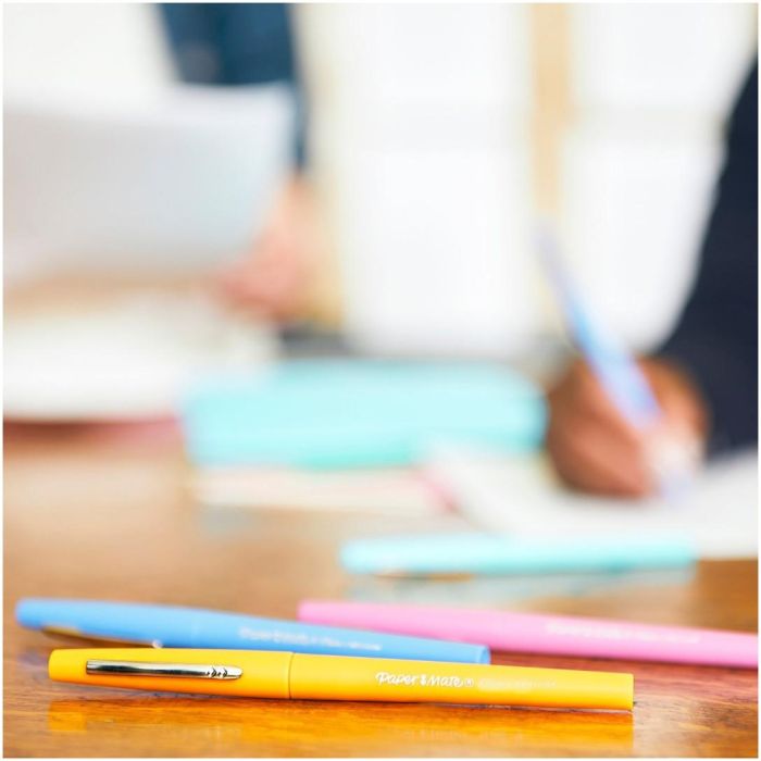 PAPER MATE Faserschreiber Flair M 0.7mm 16er Etui sortiert Blister 5