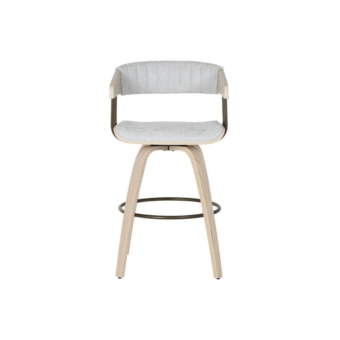Silla Scandi DKD Home Decor Gris 55 x 76.5 x 51 cm 5 Silla Scandi DKD Home Decor Gris 55 x 76.5 x 51 cm 5