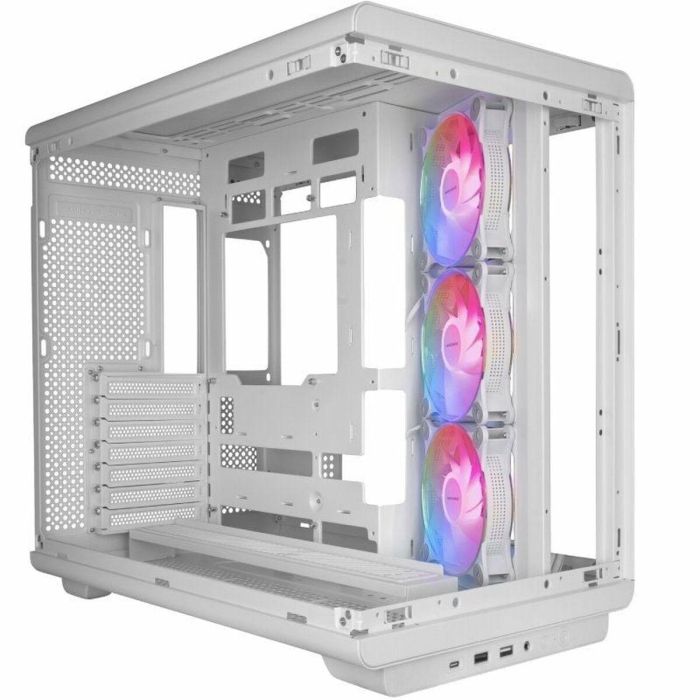 Caja Semitorre ATX Mars Gaming MCREVW Blanco 3 Caja Semitorre ATX Mars Gaming MCREVW Blanco 3