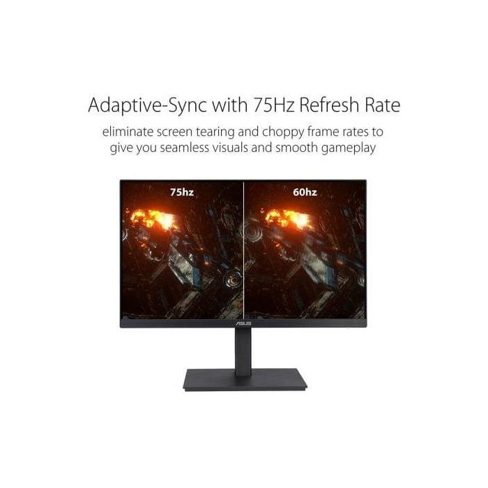 Monitor Asus VA27EQSB 27"/ Full HD/ Multimedia/ Regulable en altura/ Negro 4 Monitor Asus VA27EQSB 27"/ Full HD/ Multimedia/ Regulable en altura/ Negro 4