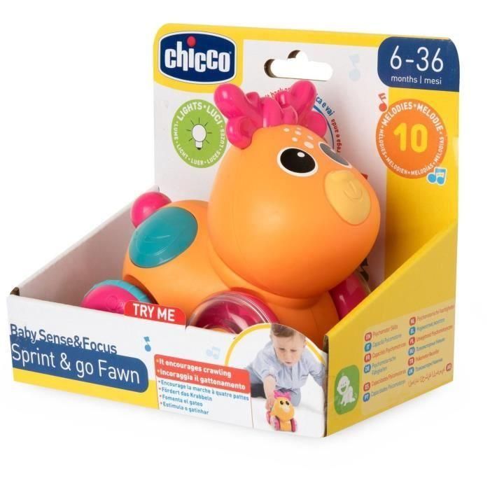 Chicco Cervatillo Sprint & Go 00012165000000 Vehículo de Juguete con Sonidos, Luces y Movimiento para Bebés +6 Meses 5 Chicco Cervatillo Sprint & Go 00012165000000 Vehículo de Juguete con Sonidos, Luces y Movimiento para Bebés +6 Meses 5