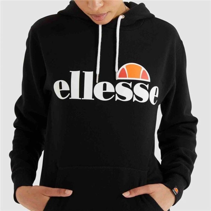 Sudadera con Capucha Mujer Ellesse Torices Negro 2 Sudadera con Capucha Mujer Ellesse Torices Negro 2
