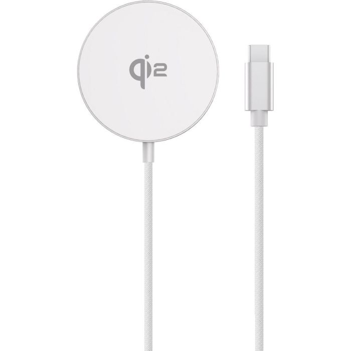 eSTUFF Cargador Inalámbrico Magnético QI2 15W con Cable USB-C Compatible con MagSafe y Android eSTUFF Cargador Inalámbrico Magnético QI2 15W con Cable USB-C Compatible con MagSafe y Android