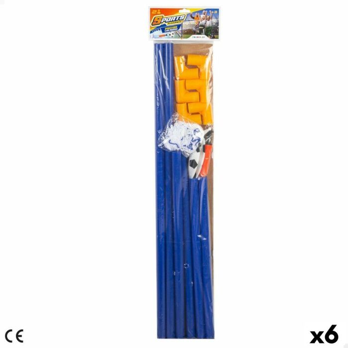 Portería de Fútbol Colorbaby 92 x 63 x 55 cm (6 Unidades) 3 Portería de Fútbol Colorbaby 92 x 63 x 55 cm (6 Unidades) 3