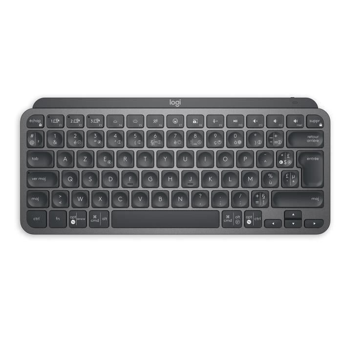 Logitech MX Keys Mini Teclado Inalámbrico Compacto Bluetooth Retroiluminado Grafito para Mac iOS Windows Linux Android 0 Logitech MX Keys Mini Teclado Inalámbrico Compacto Bluetooth Retroiluminado Grafito para Mac iOS Windows Linux Android 0