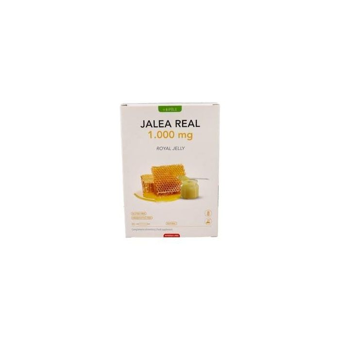 Bipole Jalea Real Fructosa 1000 mg, 20 ampollas - Suplemento Energético y Vitalidad
