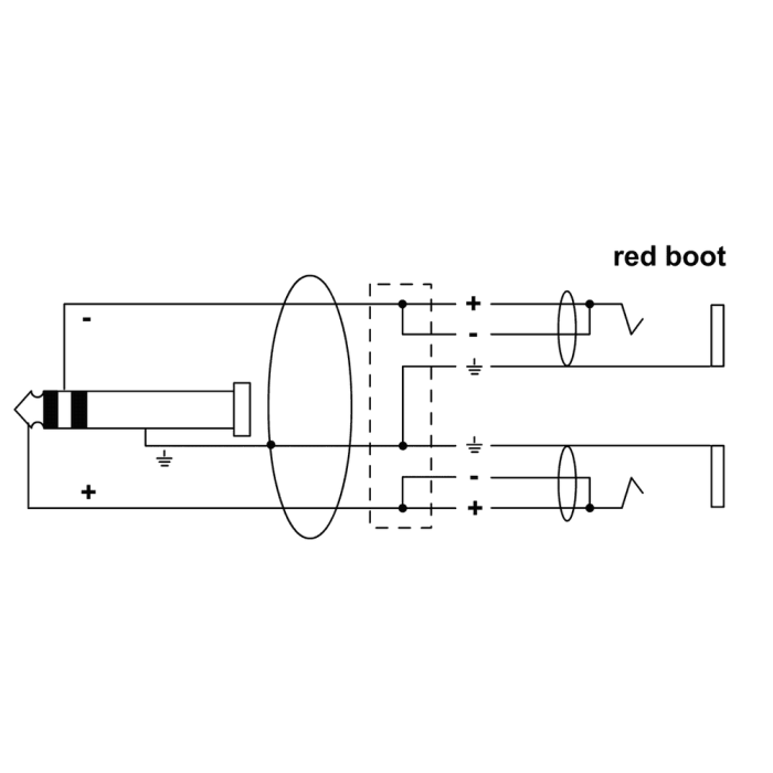 Cable Y Minijack Estéreo/2 Jacks Hembra 30 Cm 1