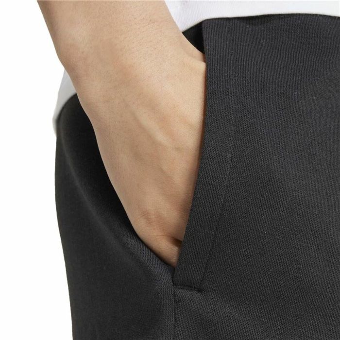 Pantalón Corto Deportivo Adidas Essentials Small Logo Fleece Shorts Negro 1