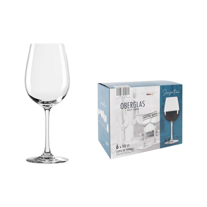 Set de copas de vino Inde Sensation 500 ml 6 Piezas