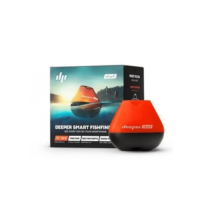 Deeper Sonda Portátil Conectada START Buscador de Peces para Pesca Rápida y Efectiva 1