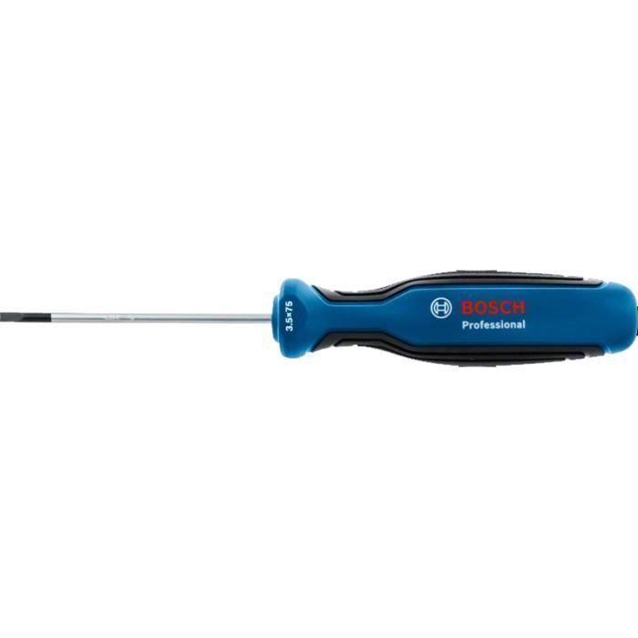 Bosch Professional BOS1709168339130 Juego de 6 destornilladores planos 1 Bosch Professional BOS1709168339130 Juego de 6 destornilladores planos 1