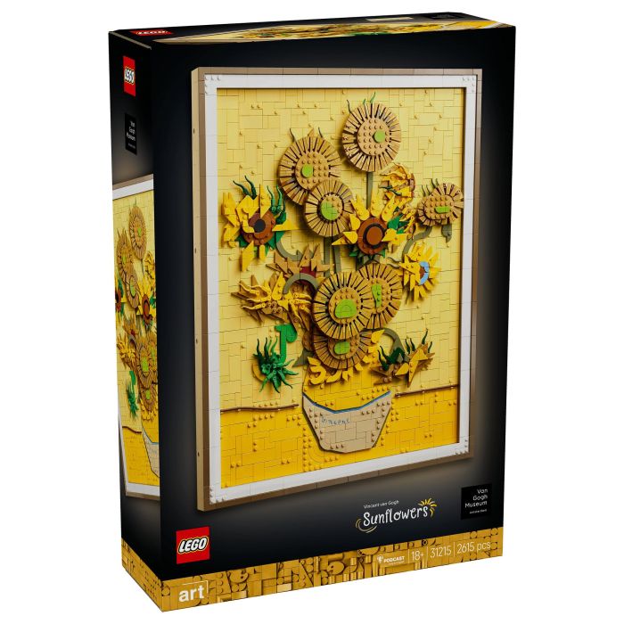 Lego 31215 Vincent van Gogh Girasoles - Arte mural, Construcción para adultos 39