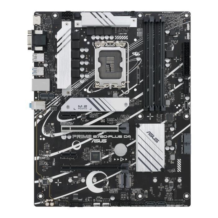 Asus 90MB1CW0-M1EAY0 Placa Base PRIME B760-PLUS D4 para Intel Socket 1700, DDR4, PCIe 5.0, ATX 1 Asus 90MB1CW0-M1EAY0 Placa Base PRIME B760-PLUS D4 para Intel Socket 1700, DDR4, PCIe 5.0, ATX 1