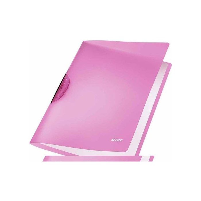 Dosier Clip Leitz Pp Colorclip Rainbow A4 Pinza Plastico Pivot.30H Violeta (Set de 6)