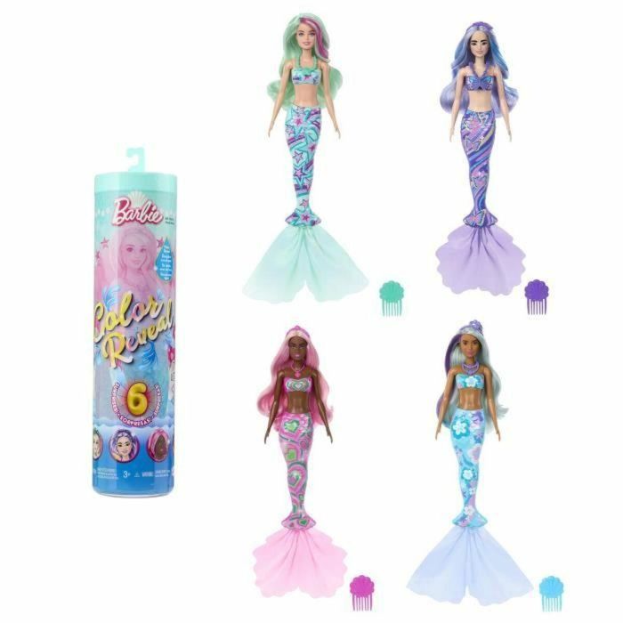 Barbie-Barbie Color Reveal Doll-Surtido HRK12