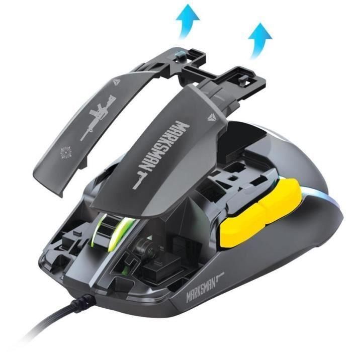 Ratón para juegos - MARKSMAN - YENKEE - YMS 3600BK 4