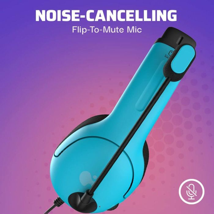 PDP LVL40 Auricular gaming con micrófono flexible y cancelación de ruido, altavoces 40mm, ligero y cómodo para Nintendo Switch azul/rojo 19 PDP LVL40 Auricular gaming con micrófono flexible y cancelación de ruido, altavoces 40mm, ligero y cómodo para Nintendo Switch azul/rojo 19